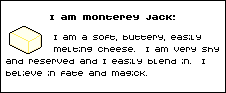 I am monterey jack!